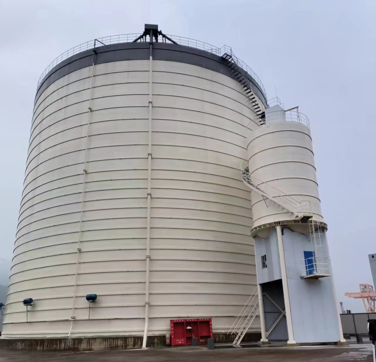 靖边10万吨水泥钢板库