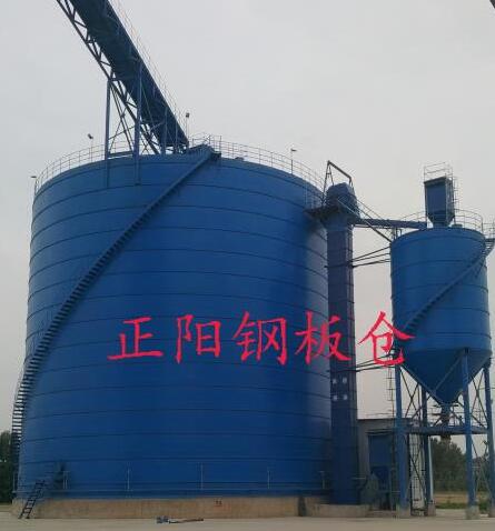 靖边大型矿粉钢板库